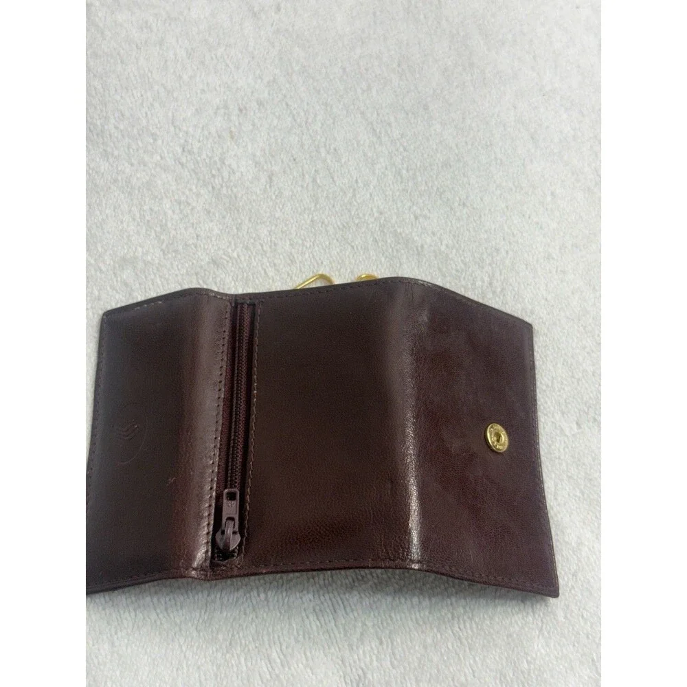 Fiocchi Italy Maroon Cash/Card/Key Holder